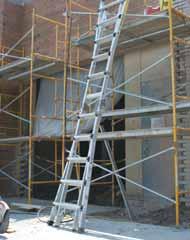 ladder Converts without tools to: 3 positions as Step Ladder 6 heights as