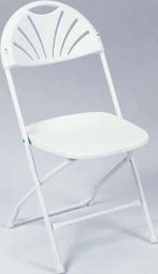 75" Overall depth 19.50" Folded chair height 38" Folded chair depth 2.75" 7.50 lbs. Overall carton weight 35 lbs. Cube 2.
