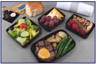 during 2012; that s about 6 out of every 100 passengers paying 15 ($20) for a premium meal (Source: Austrian Airlines 2013) Hawaiian offers its Premium Meals for sale in the gate