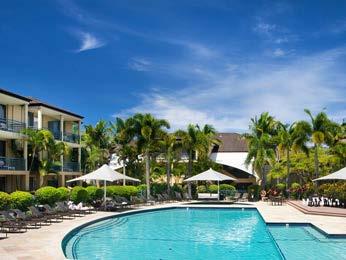 The Mercure Gold Coast Resort is located 30 minutes from the Gold Coast Airport and just minutes away from