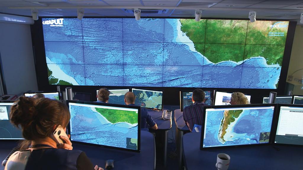 Satellite Applications Catapult Project Eyes on the Seas The Pitcairn Islands Marine Reserve sets a new standard for monitoring