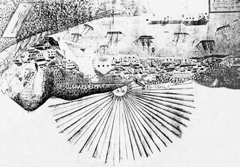 7 Josip Rossignoli: Panorama of Hvar, 1834 lovit urbani obris povijesne jezgre grada Hvara kakva postoji i danas, povremeno prekidan razlièitim povijesnim dogaðajima.