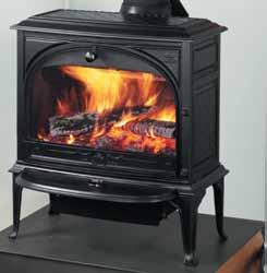 Jøtul F 400 Castine Non-Catalytic Woodstove Jøtul s medium-sized single door, non-catalytic woodstove just got better, with enhanced fire-viewing and air wash performance.