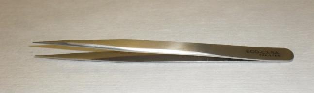 Tweezers: Precision Fine Point Stainless Steel Anti Magnetic Anti Acid Non