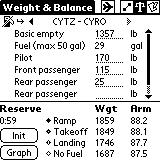 The Weight & Balance and Flight Plan forms display separate subforms for each segment. Display the next segment. Display the previous segment. Copy data from the previous segment.