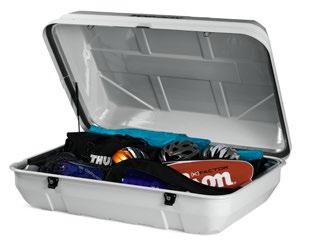 Spacious and sturdy, the Carry All box is extremely user-friendly because of its mounting height.