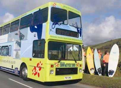 Surf Bus study North Devon + ( Environmental aspects local action) - This local action was carried out by North Devon +.