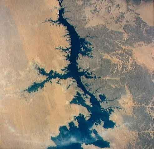 The Nile was the lifeblood of ancient Egypt It made life possible in the otherwise barren desert of Egypt. It is the longest river in the world (over 4,000 miles).