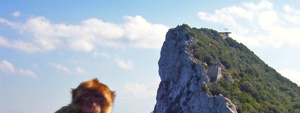 Rock of Gibraltar, guardian of the Gateway to the Mediterranean.