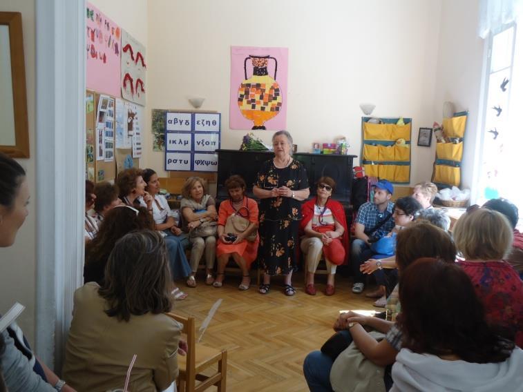 EDUCATIONAL TRIP 24 May 2013 The Association had a trip to Thessaloniki and visited the Montessori School "ZAFRANA" in Thessaloniki, where Mrs.