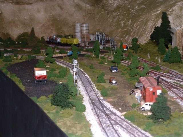 He has added a road, vehicles, people, vegetation and gravel to make the whole scene come together very well. Great job Jim.
