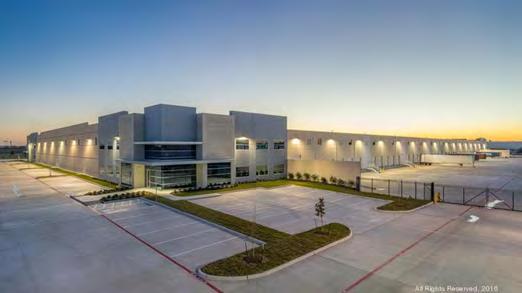 Just completed: 365,727 SF warehouse/distribution
