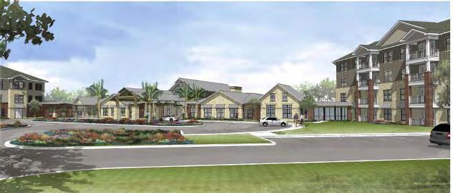 New office/retail development at the League City Parkway at