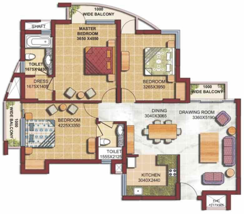 A space that's home to glorious existence Floor Plans GREATER NOIDA A