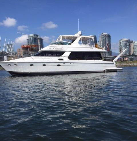 2001 Carver 57 Voyager Specifications Builder/Designer Year: 2001 Construction: Fiberglass Engines / Speed Engines: 2 Engine Type: Inboard Engine Power: 960 hp Dimensions Nominal Length: 57 ft Length