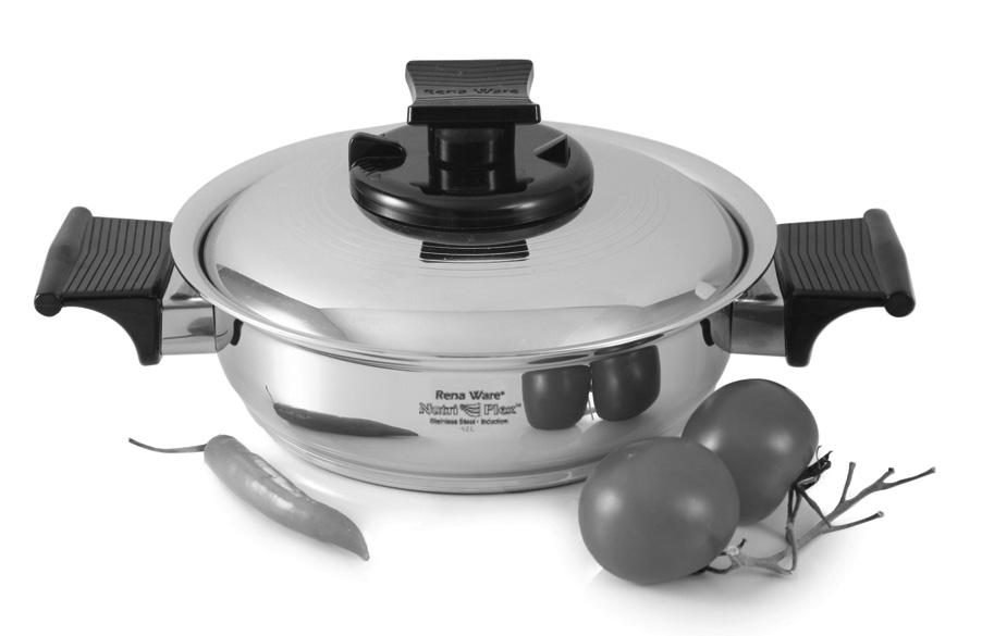 2 L) Small diameter for sauces and other small quantity cooking Top with the Milk Warmer to make a mini-dutch oven Invert on the 1.