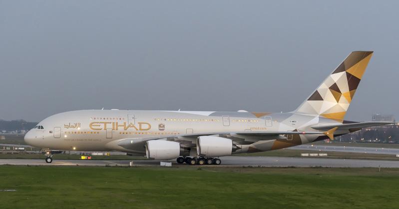Carrying the distinctive new Facets of Abu Dhabi livery, the doors to the airline s two new flagship aircraft were opened for the first time to reveal the new cabin interiors, which include the
