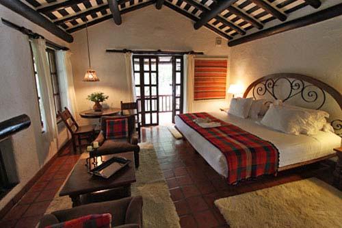 My gorgeous room at the Inkaterra overlooked lush gardens where tropical birds flitted Barely had I unlaced my heavy boots and wriggled my toes when someone knocked at my