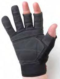 Carpenter Plus EN388 3141 Durable performance work glove featuring shortened fingers and thumb for true