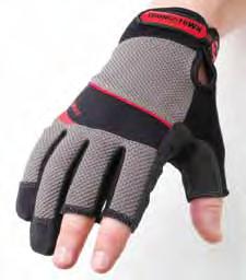 Palm Reinforcement Touch Screen UTIlITY A comfortable and durable performance work glove with special fabric