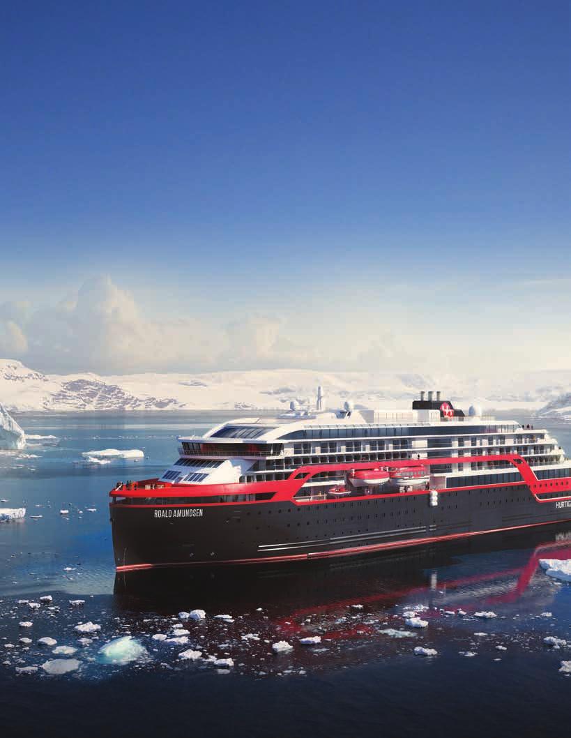 THE FUTURE OF EXPLORATION MS Roald Amundsen the world's most advanced ExPEDITION ship
