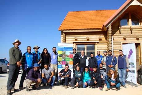 COMMUNITY DEVELOPMENT LOCAL GUIDES UNDERGO TRAINING [34] LEBANON MOUNTAIN TRAIL SOCIETY Carlos Bou Nafeh - Tannourine Carlos Bou Nafeh - Melkart School 30 local guides on the different LMT sections