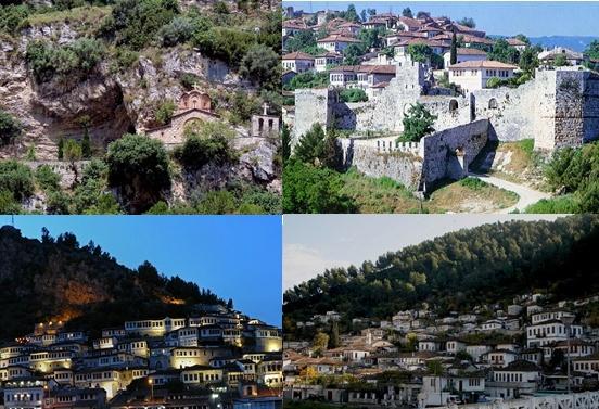 3.2.Berati Qyteti i një mijë dritareve Berati ndodhet në Shqipërinë qendrore dhe është futur në listën e trashëgimisë botërore të UNESCO-s në vitin 2005.