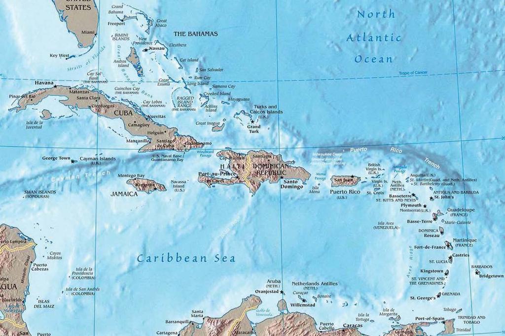 GRENADA Located at the lower end of the Eastern