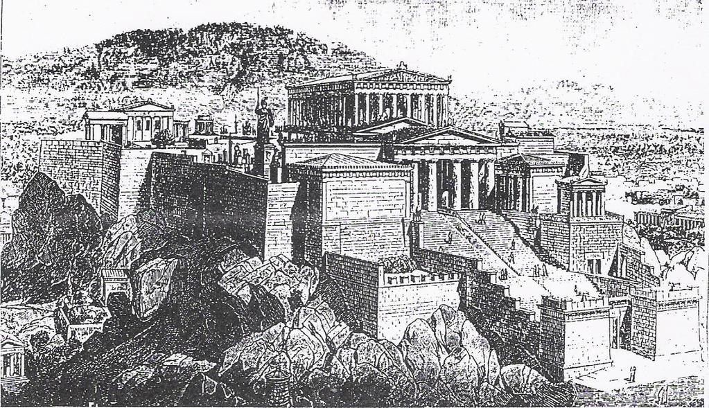 Document 6 High on a hill in the country of Greece overlooking the city of Athens stand the ruins of a once splendid temple.