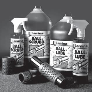 Component maintenance is serious business... Always use Lamina Ball- Lube and Ball-Scrubb to keep ballbearing components clean and running smooth.