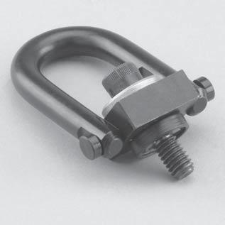 Hoist Rings Center Pull Center pull hoist rings are manufactured from alloy steel and have a black oxide finish.