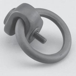 Hoist Rings Side Pull Side pull hoist rings are manufactured from alloy steel and have a black oxide finish.