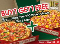 FOOD COSTS Restaurant Update FOOD AND PAPER COSTS ROSE IN 1Q11 PRIMARILY AS A RESULT OF SEASONAL BUY ONE GET ONE FREE CAMPAIGN, LAUNCHED EVERY YEAR IN MARCH TO CELEBRATE THE ANNIVERSARY OF THE PIZZA