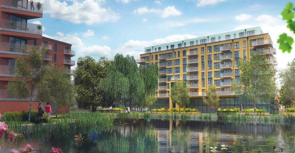 Modern Living s prime waterside address offers a selection of outstanding 1, 2 and 3 bedroom apartments at Langley Square.
