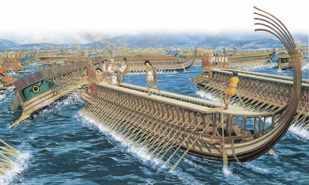 To ready their fleet for battle, the Greeks needed to stall the Persian army before it reached Athens. The Greeks decided the best place to block the Persians was at Thermopylae (thuhr MAH puh lee).
