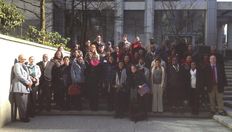 The Barbados DTC team was exposed to further training in March 2014 when CICAD extended an invitation for a High Level Study Visit and Training in Vancouver, Canada.