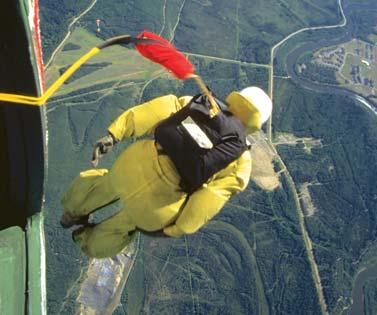 A poorly packed parachute could tangle in its own ropes and send the smokejumper crashing to the ground.