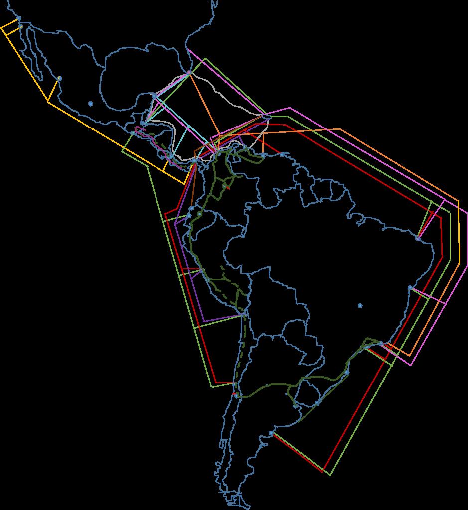 FIBER OPTIC DEPLOYMENT HAS ALLOWED TO INCREASE THE INTERNATIONAL TRANSIT CAPACITY WITHIN AND OUT OF THE REGION ARG BRA CHI COL ECU MEX PAN PER VEN CA AMX-1 X X X PAN-AM X X X X X X Sam-1 X X X X X X