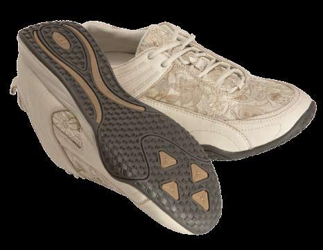 offers secure traction and durable wear Beige Vigor W3700