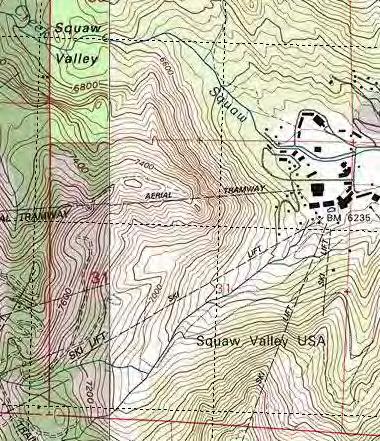 1-7949 ft TR1139B - Mountain Meadow Lake trail junction - mi