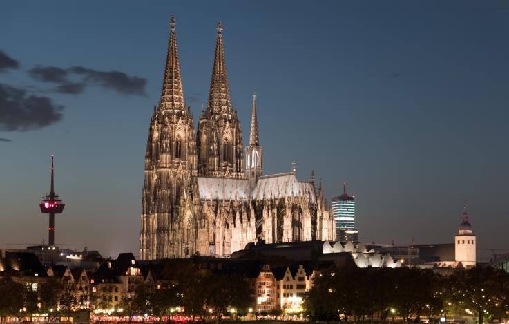 Cologne. It is a renowned monument of German Catholicism and Gothic architecture and was declared a World Heritage Site in the year 1996.
