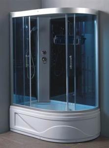 SS9031L Prefabricated glass shower stall enclosure is reversible for "Right" or "Left" hand installation.