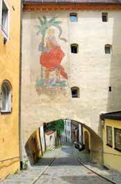 Architectural highlights of your GUIDED WALK include the Altes Rathaus (Old Town Hall), built in the 13th century, and Porta Pretoria, gates to an ancient Roman fort built in 179 AD.