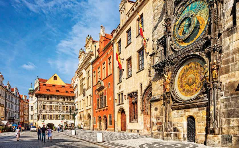 Prague listed buildings of historic interest.