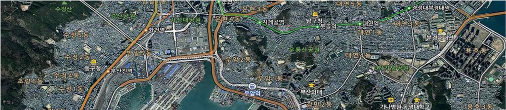 Busan Redevelopment Project Redevelopment Target Area Size