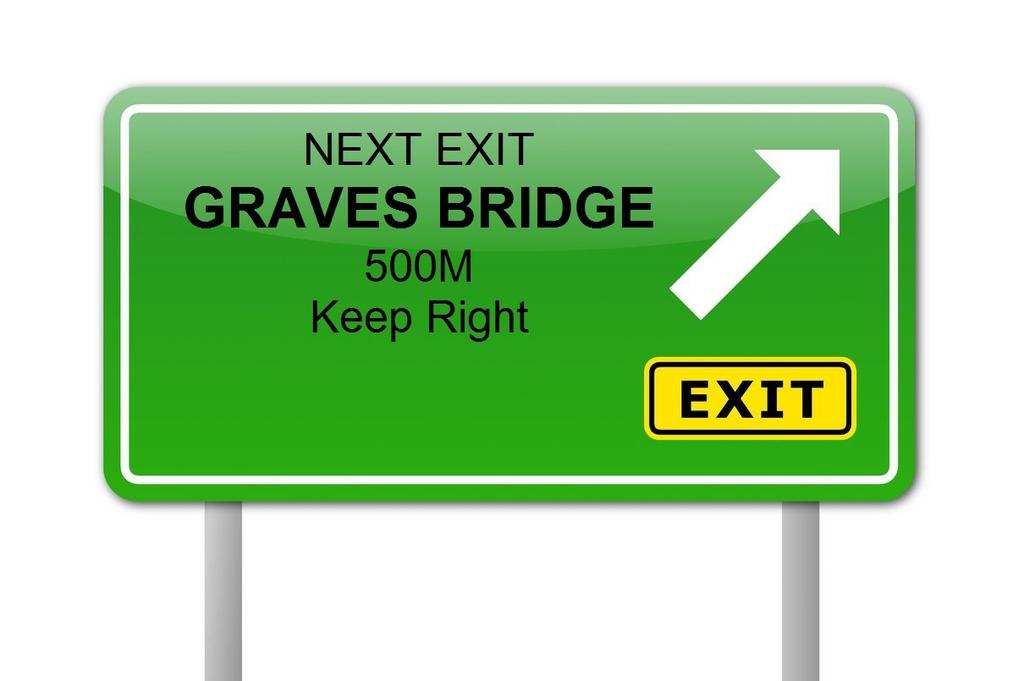 both the Bow and Elbow rivers, signs could be used to indicate upcoming exits, safety and hazard warnings,