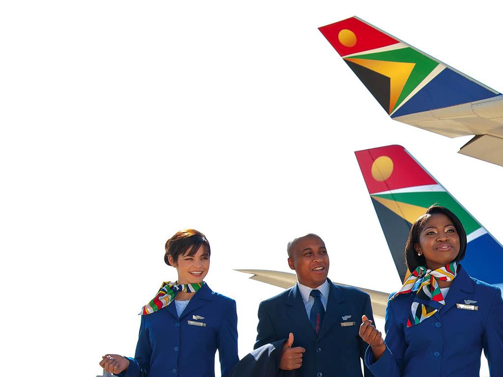 WELCOME ON BOARD ROOTED IN AFRICA, INSPIRED BY THE WORLD South African Airways (SAA) is a multi-award winning airline based in Johannesburg, South Africa. SAA was founded on 1 February 1934.