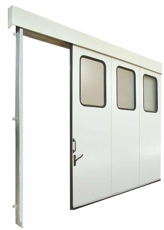 Quality features PSCG, PSSG* Insulated sliding door with or without bottom rail Features After insertion of a suitable connection profile, the individual panels that form the sliding door are fixed