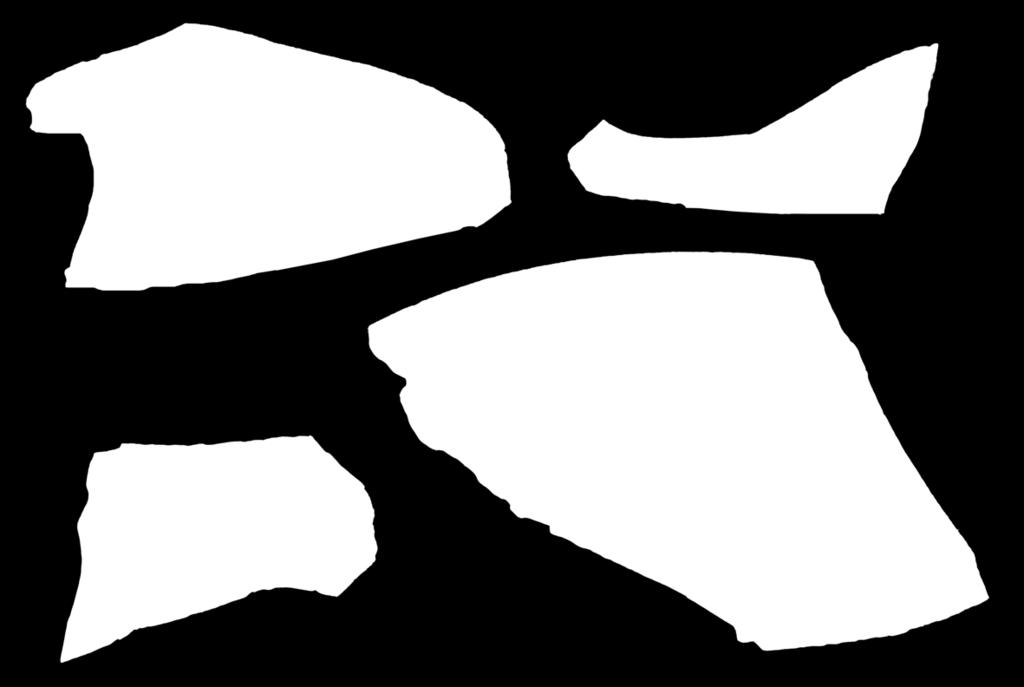 Juodosios keramikos puodynės šukės (XVIII a.