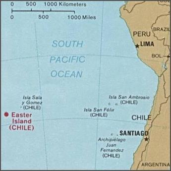Roughly how many miles is it from Santiago to Puerto Montt: 50 miles, 500